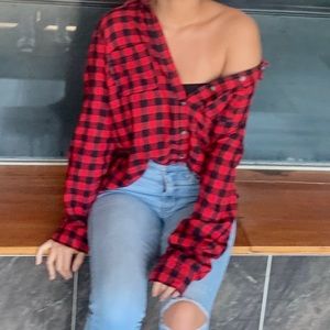 Red and black flannel